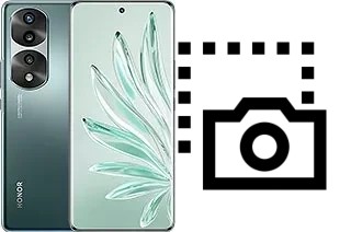 Tirar print no Honor 70 Pro+