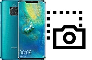 Tirar print no Huawei Mate 20 Pro