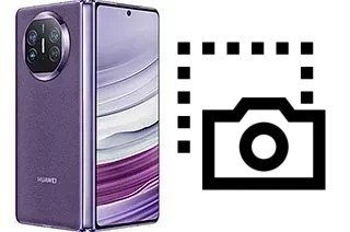 Tirar print no Huawei Mate X5