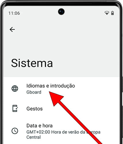 Idiomas e introdução Android