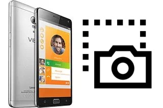 Captura de tela no Lenovo Vibe P1