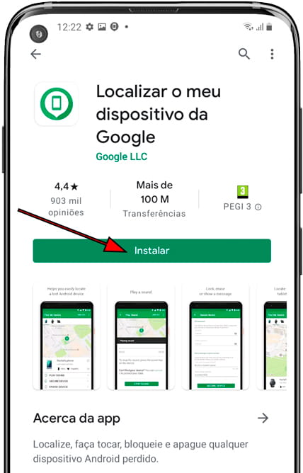 LG K8 4G - Instale apps do Google Play