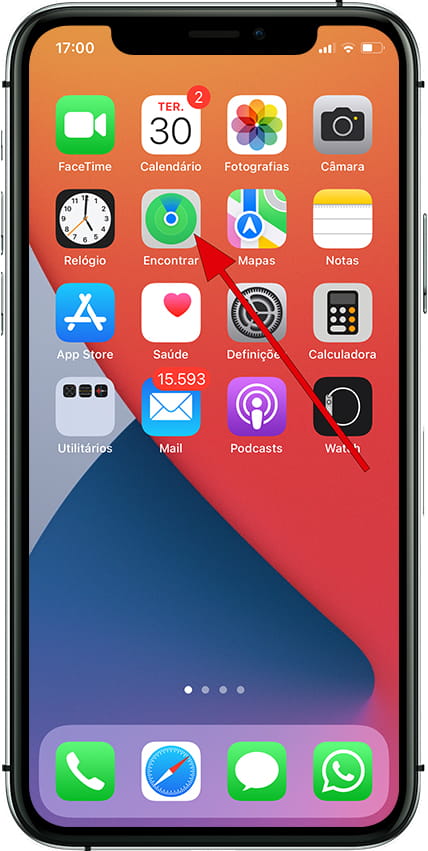 Barra de atalho Apple Watch Series 9