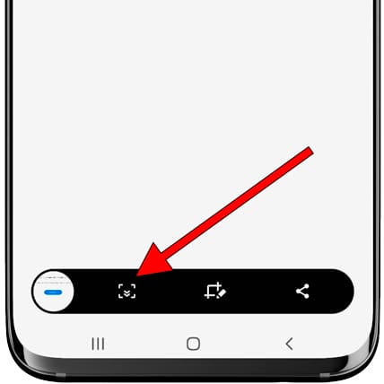 Capturar uma página completa em Galaxy Note9 Exynos