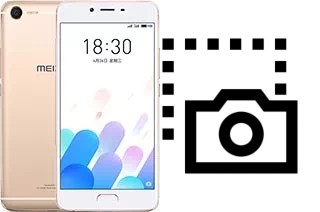 Captura de tela no Meizu E2