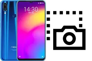 Captura de tela no Meizu Note 9