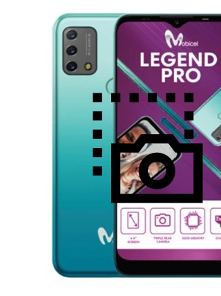 Captura de tela no Mobicel Legend Pro