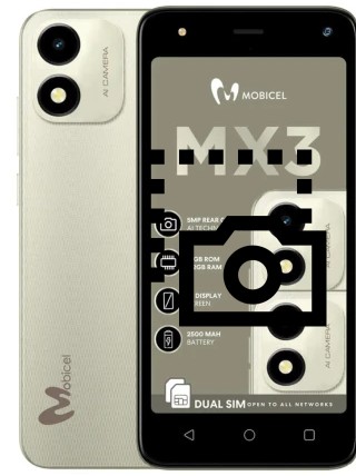 Captura de tela no Mobicel MX3