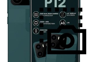 Captura de tela no Mobicel P12