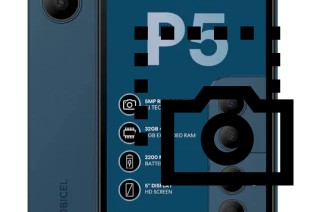 Captura de tela no Mobicel P5