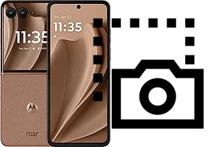 Captura de tela no Motorola Razr+ 2025
