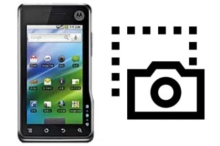 Captura de tela no Motorola XT701