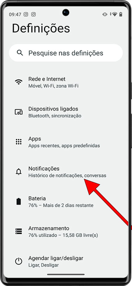 Notificações Android