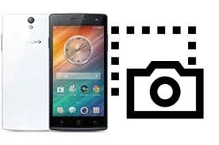 Captura de tela no Oppo Find 5 Mini