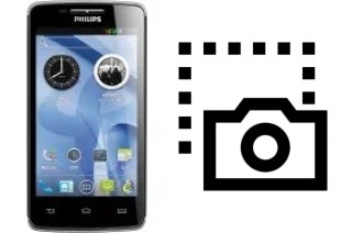 Captura de tela no Philips D833