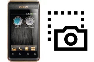 Captura de tela no Philips W930