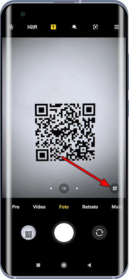 Capturar código QR Mi 5 High Edition