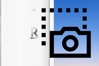 Captura de tela no Rakuten Mini