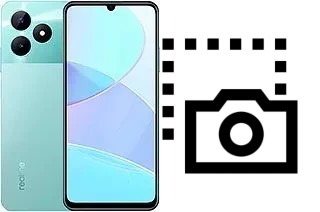 Captura de tela no Realme C51