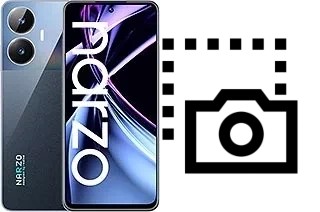 Captura de tela no Realme narzo N55
