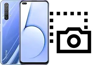 Captura de tela no Realme X50 5G