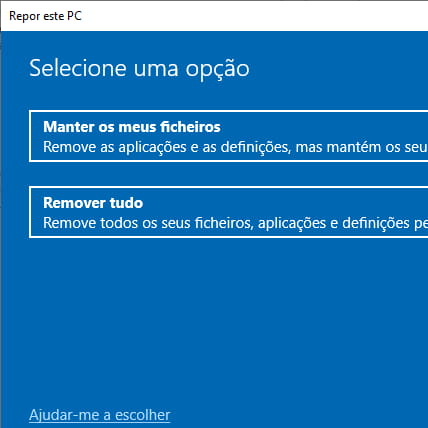 Remover tudo Windows