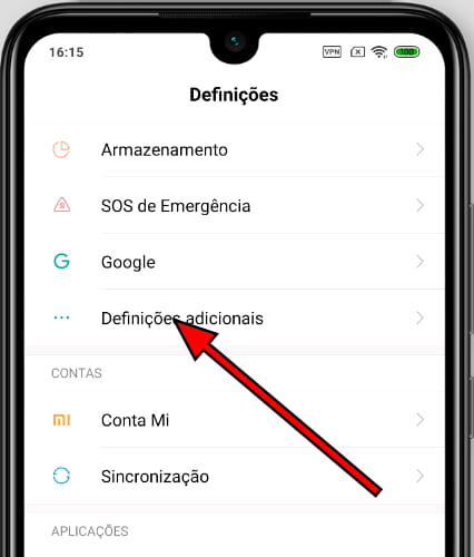 Ícone sistema Android