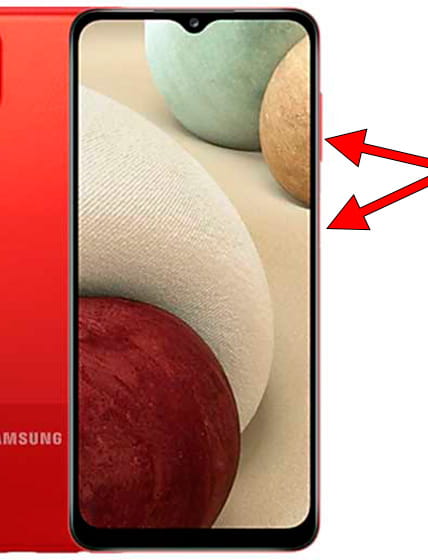 Tirar print no Samsung Galaxy A12 Nacho