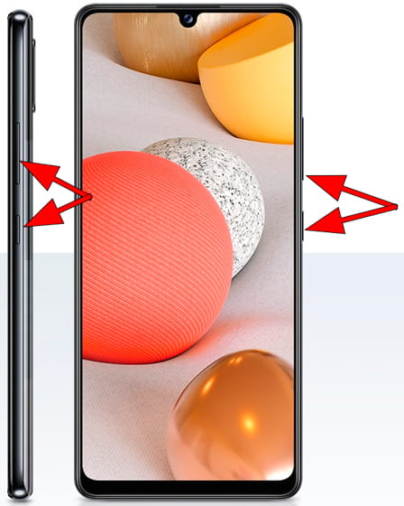 Tirar print no Samsung Galaxy A42 5G