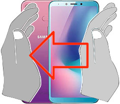 Tirar print no Samsung Galaxy A6s