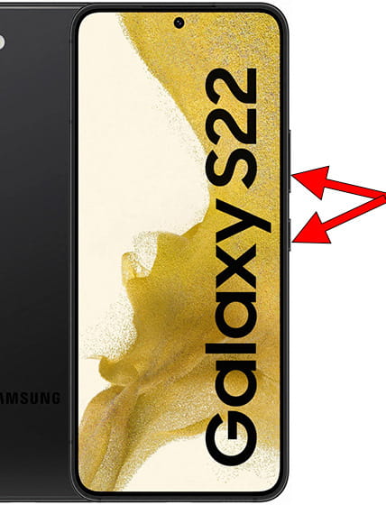 Captura de tela no Samsung Galaxy S22 5G