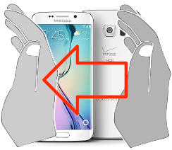 Captura de tela no Samsung Galaxy S6 edge