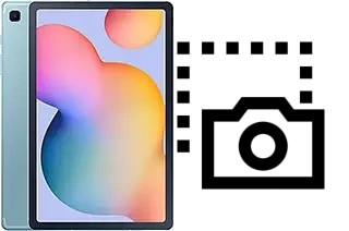 Captura de tela no Samsung Galaxy Tab S6 Lite
