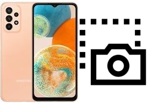 Captura de tela no Samsung Galaxy A23 5G
