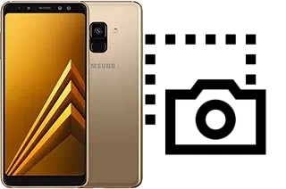 Captura de tela no Samsung Galaxy A8 (2018)