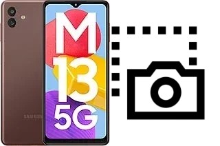 Captura de tela no Samsung Galaxy M13 5G