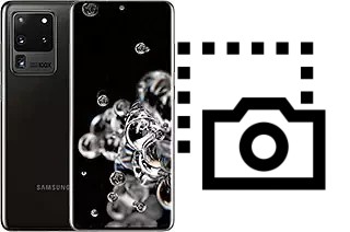 Captura de tela no Samsung Galaxy S20 Ultra 5G