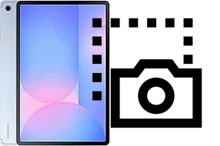 Captura de tela no Samsung Galaxy Tab S10 FE+
