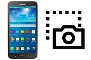 Captura de tela no Samsung Galaxy W