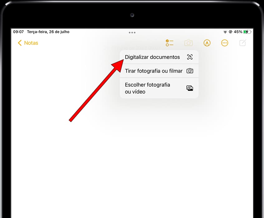 Digitalizar documentos iPad 9.7