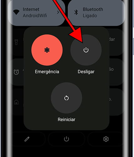 Confirmar desligado Android