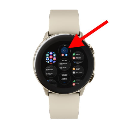 Ver fotos no Galaxy Watch5