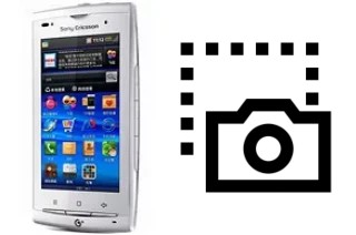 Captura de tela no Sony Ericsson A8i