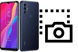 Captura de tela no TCL 30E