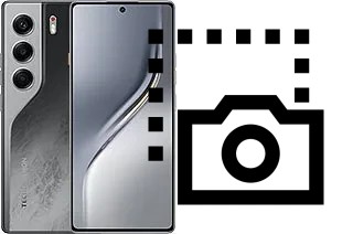 Captura de tela no Tecno Camon 40