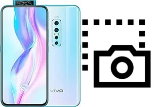 Captura de tela no vivo V17 Pro