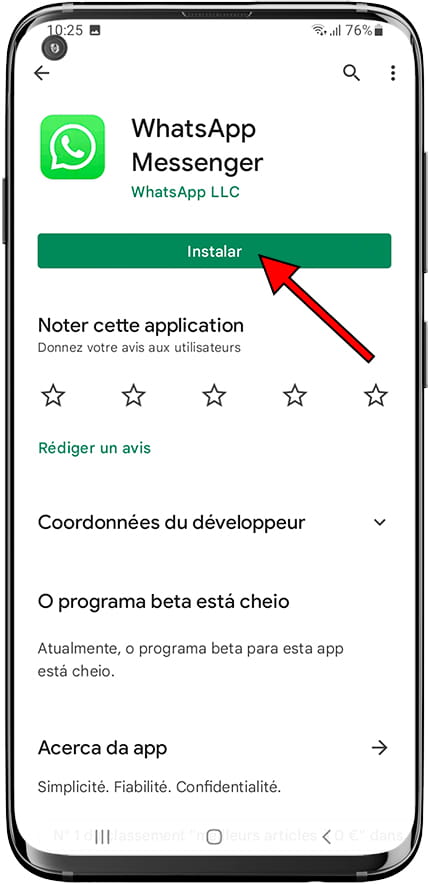 Instalar WhatsApp