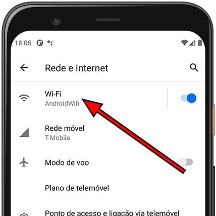 Configuração Wifi