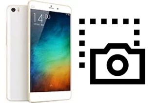 Captura de tela no Xiaomi Mi Note Pro