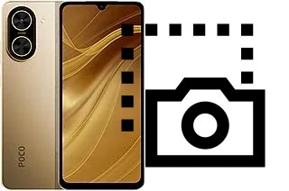 Captura de tela no Xiaomi Poco C71